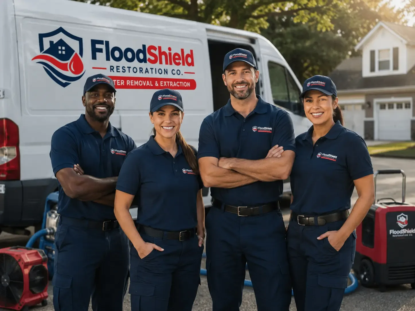 Flood Damage Restoration company in Pound, WI