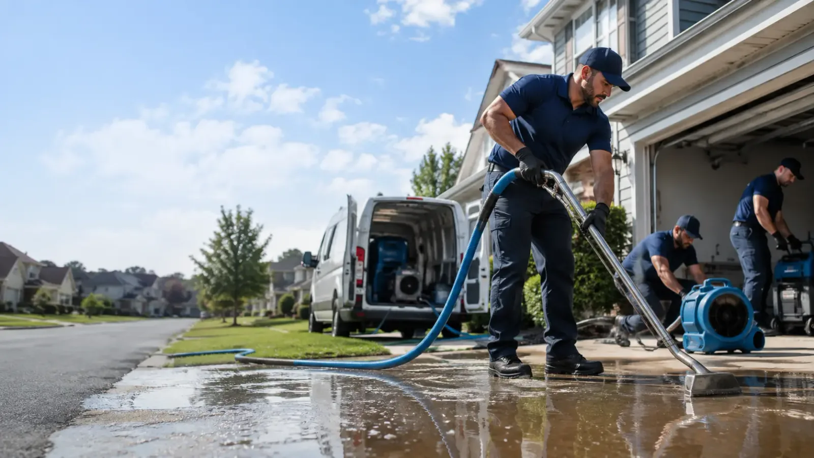 Flood Damage Restoration in Pound, WI